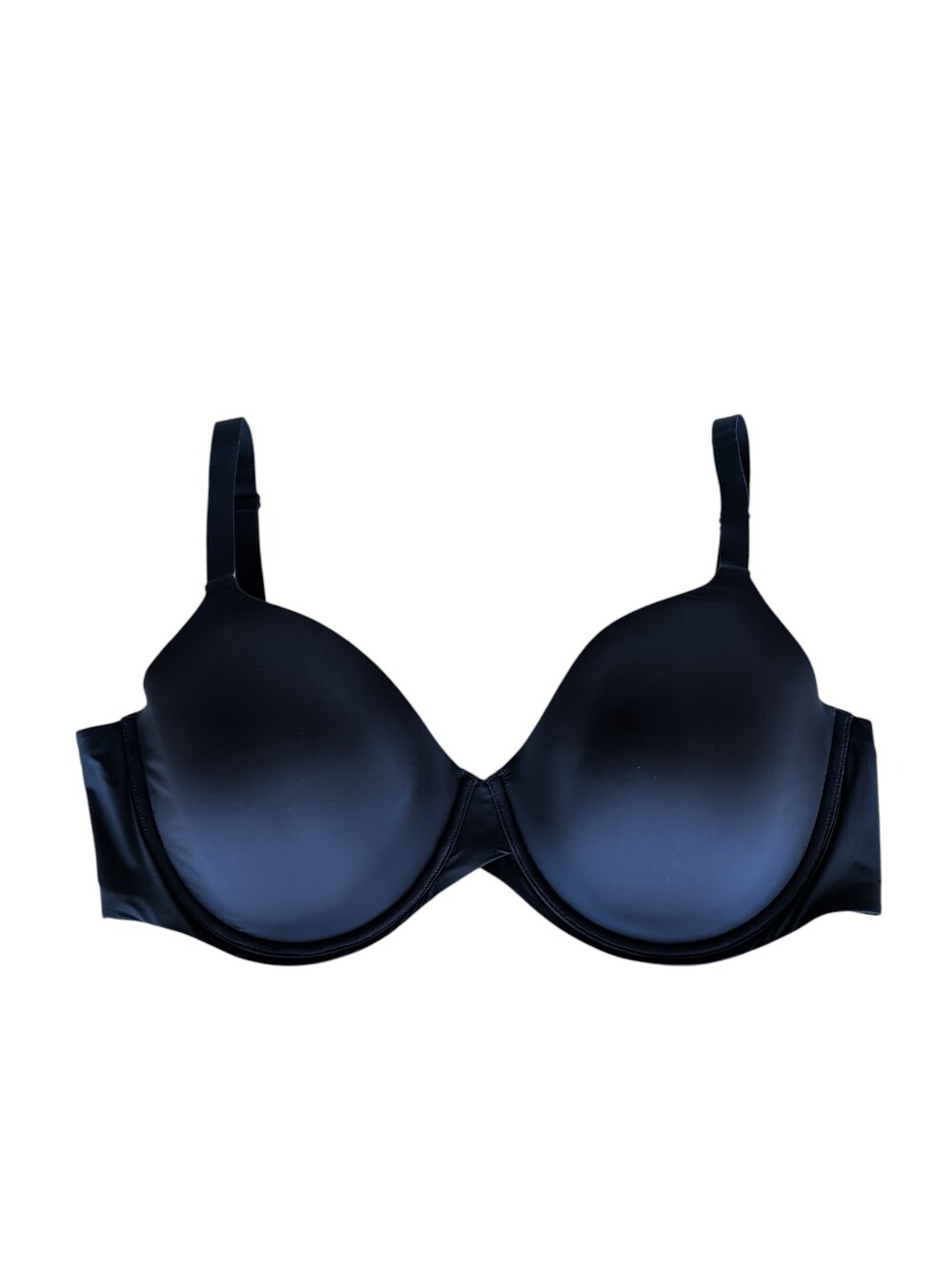 Maidenform One Fabulous Fit 2.0 Tailored Demi Underwire Bra 42D Navy Eclipse